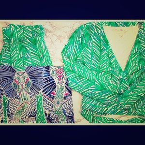 Lilly Pulitzer matching set xs